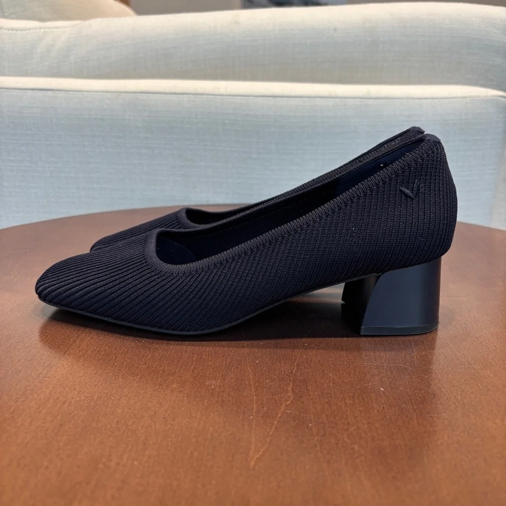 VIVAIA Melody 2.0 Square-Toe Heels, Size 39/US 8